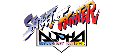 Street Fighter Alpha: Warriors' Dreams logo for Sega Saturn